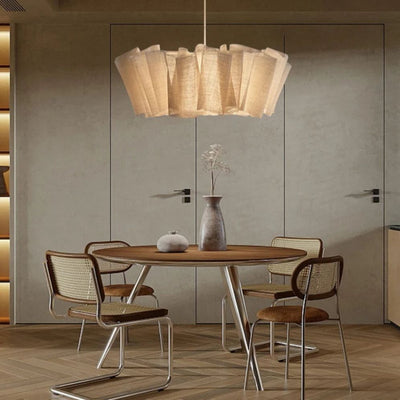 Suspension en Tissu Tricoté Style Nordique pour Intérieur Élégant - Lumiine