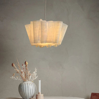 Suspension en Tissu Tricoté Style Nordique pour Intérieur Élégant - Lumiine