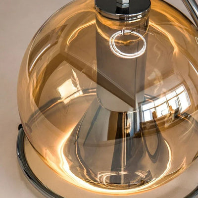 Suspension en Verre Chromé Nordic Globe