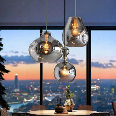 Suspension en Verre Design Moderne