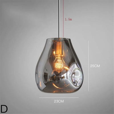 Suspension en Verre Design Moderne