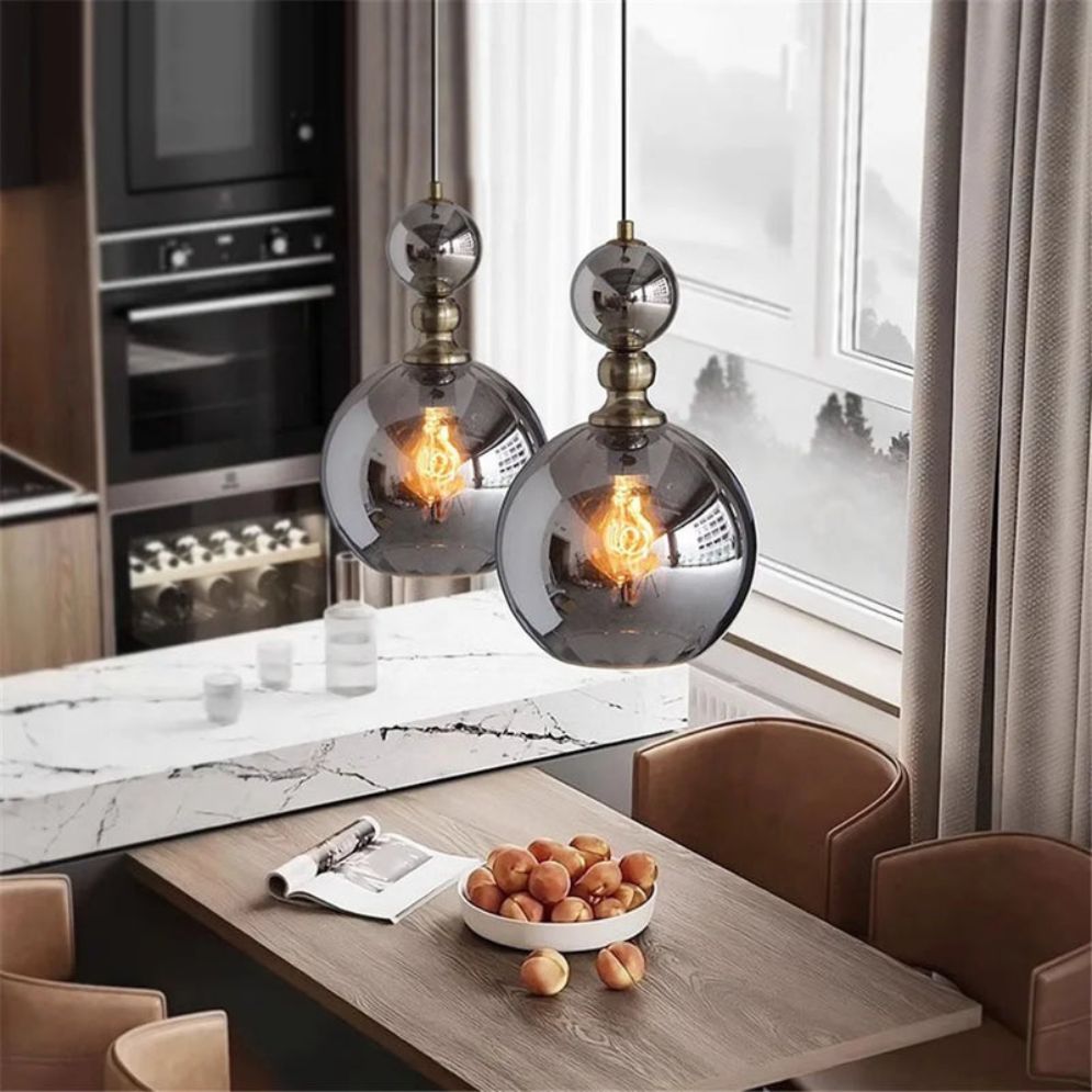 Suspension en Verre Design Moderne