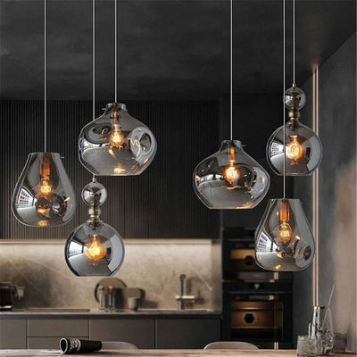 Suspension en Verre Design Moderne