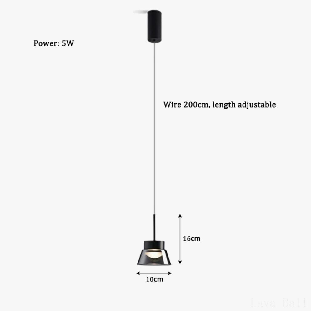Suspension en Verre pour Décoration Moderne et Élégante - Lumiine