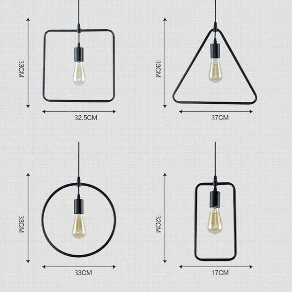 Suspension Led de Style Industriel - Lumiine

