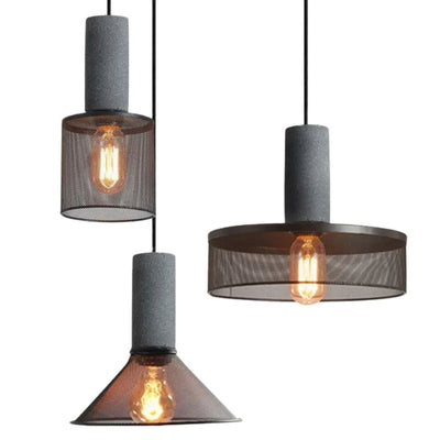 Suspension Led de Style Industriel - Lumiine