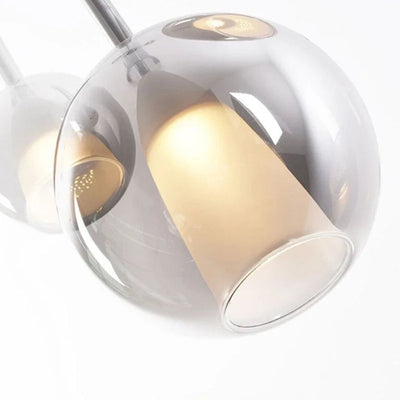 Suspension LED Verre Industriel Plusieurs Couleurs - Lumiine