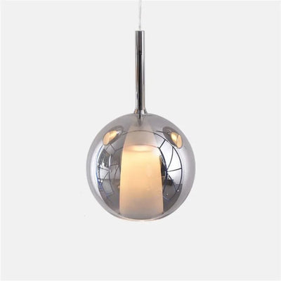 Suspension LED Verre Industriel Plusieurs Couleurs - Lumiine