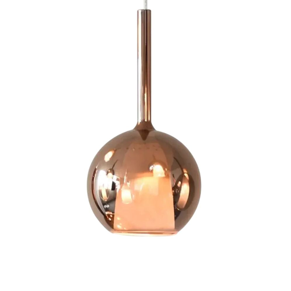 Suspension LED Verre Industriel Plusieurs Couleurs - Lumiine