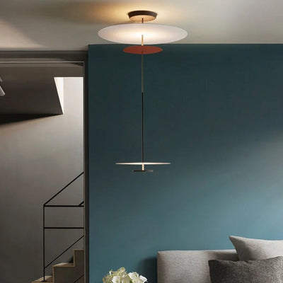 Suspension Luminaire Ultra Mince Design Minimaliste pour Intérieur