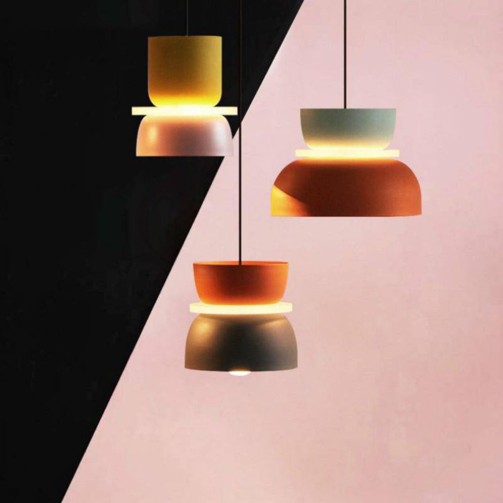 Suspension Moderne Colorée - Lumiine