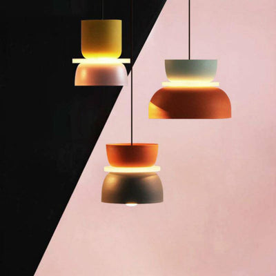 Suspension Moderne Colorée - Lumiine