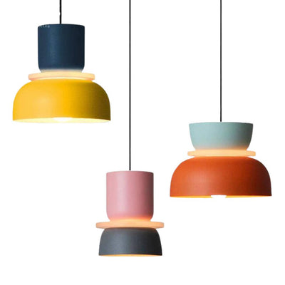 Suspension Moderne Colorée - Lumiine