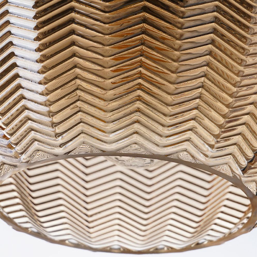 Suspension Moderne en Verre Fumé Plusieurs Formes Guezra