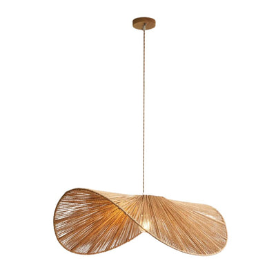 Suspension Moderne Forme en Bambou Work - Lumiine