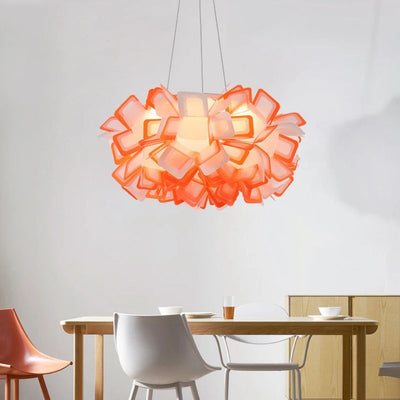 Suspension Moderne LED en Forme de Fleur Romantic - Lumiine