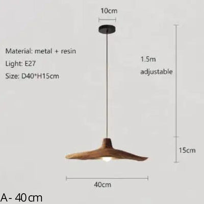 Suspension Moderne Nordique LED Double Triple Tête en Bois - Lumiine
