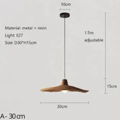 Suspension Moderne Nordique LED Double Triple Tête en Bois - Lumiine