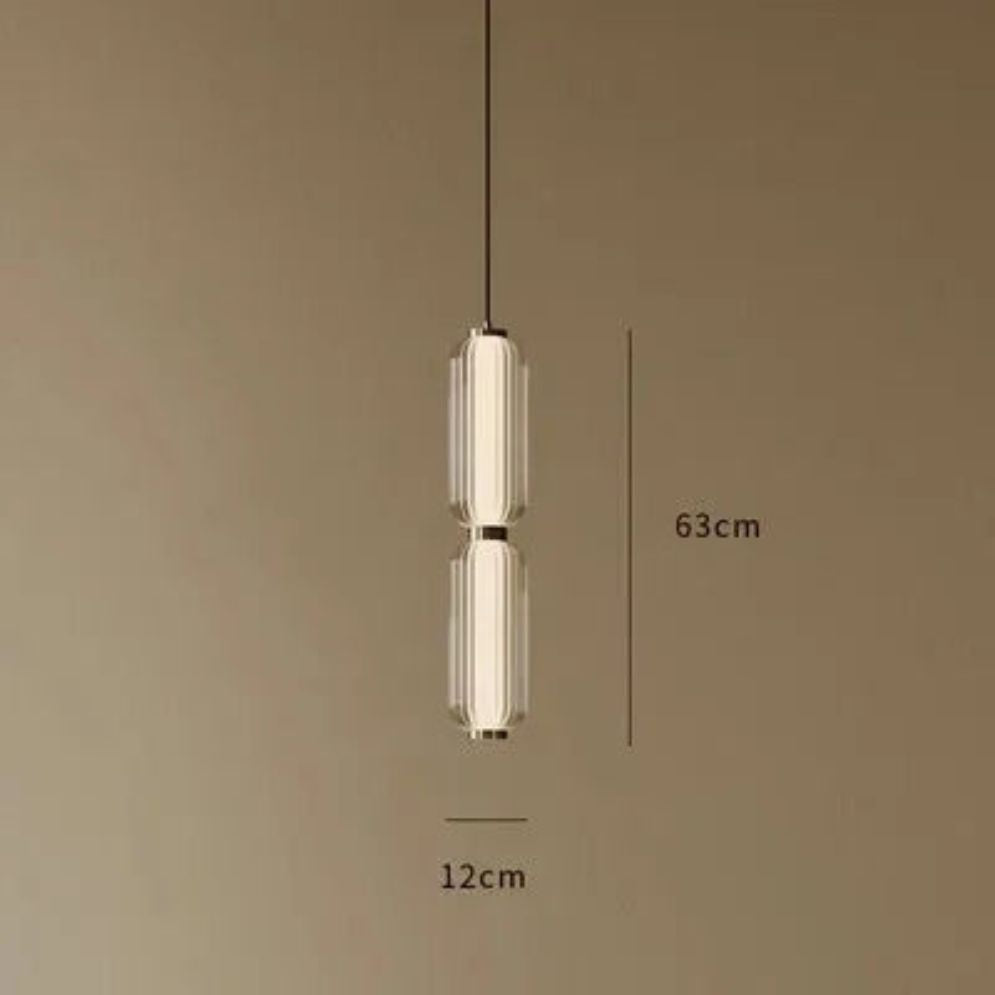Suspension Nordique Moderne en Verre Créative - Lumiine