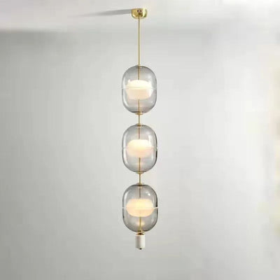 Suspension Nordique Moderne LED Boule Verre Salle à Manger - Lumiine