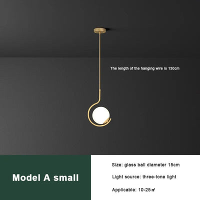 Suspension Nordique Moderne Led Chambre Tête de Lit - Lumiine 