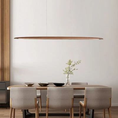 Suspension Table à Manger en Bois Américain Plusieurs Longueurs - Lumiine