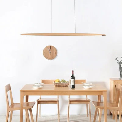 Suspension Table à Manger en Bois Américain Plusieurs Longueurs - Lumiine
