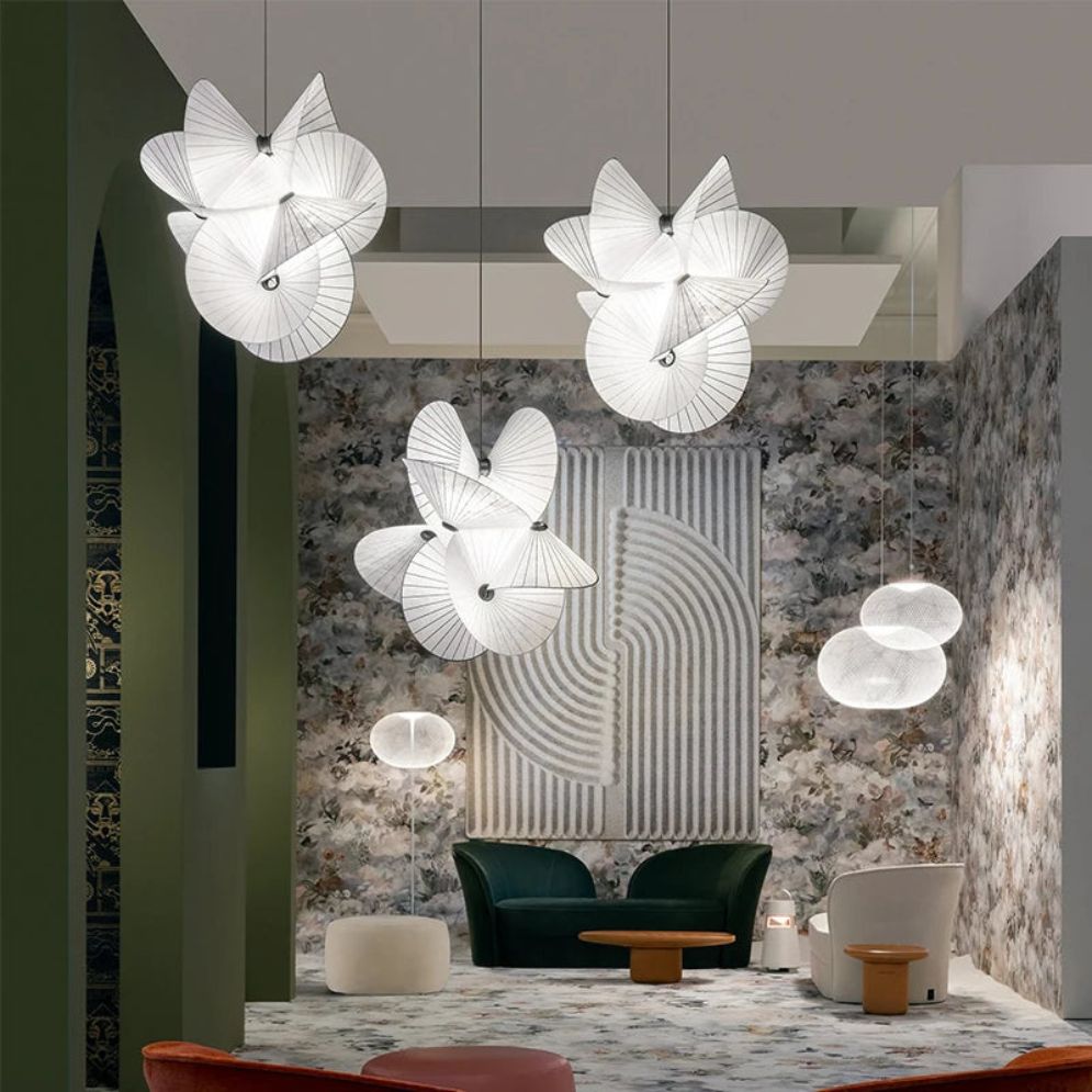 Suspension Vintage de Couleur Nordic - Lumiine