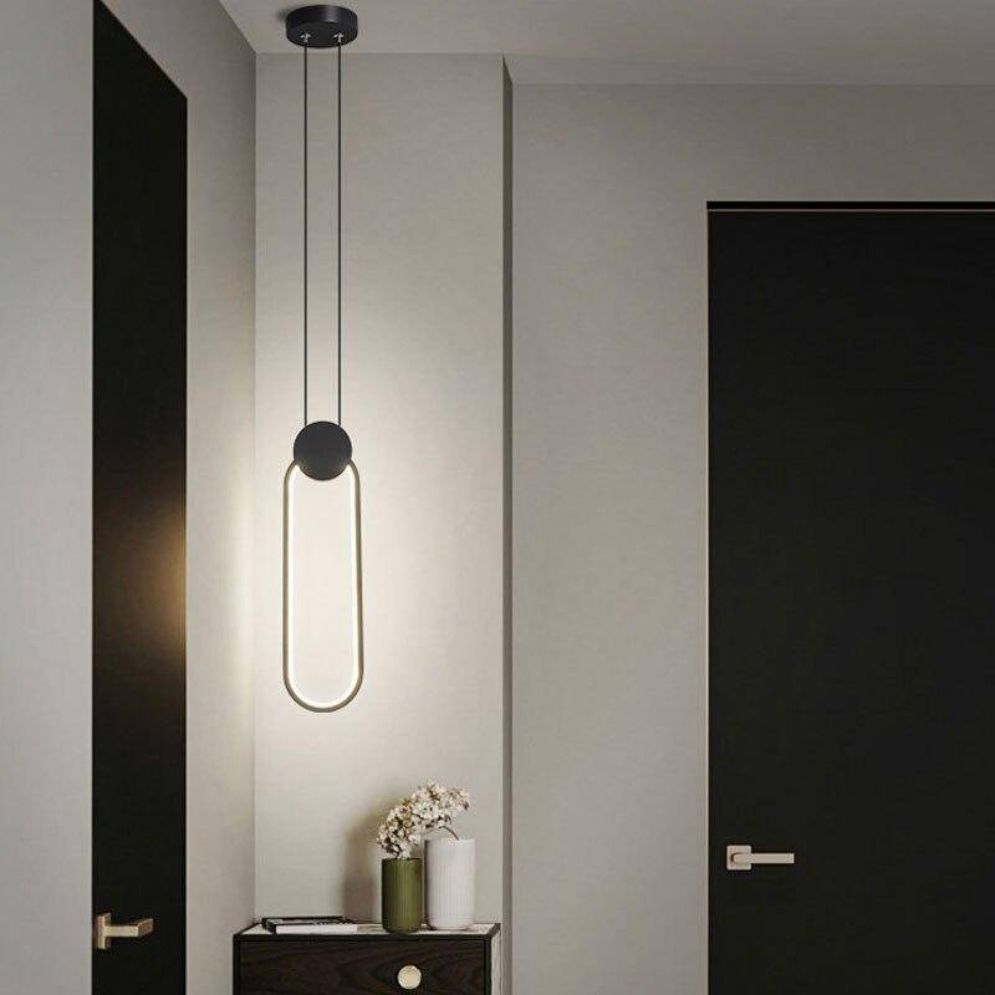 Suspensions Géométriques en Métal LED Design - Lumiine