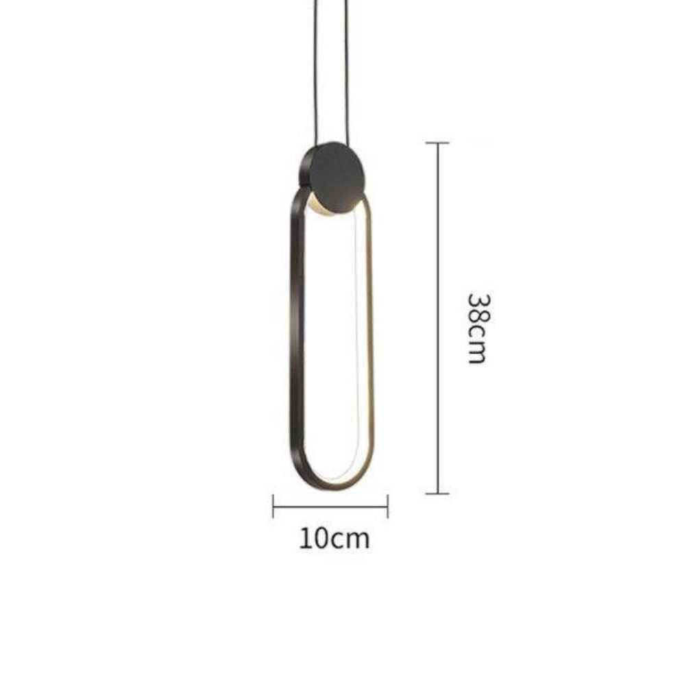 Suspensions Géométriques en Métal LED Design - Lumiine